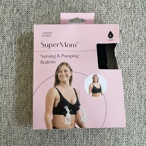 Simple Wishes Women's All-in-One SuperMom Nursing and Pumping Bralette